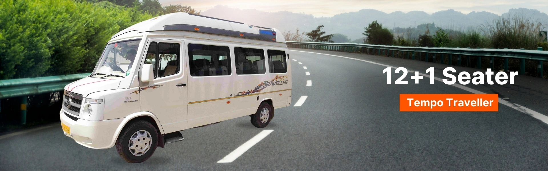 12 Seater Tempo Traveller