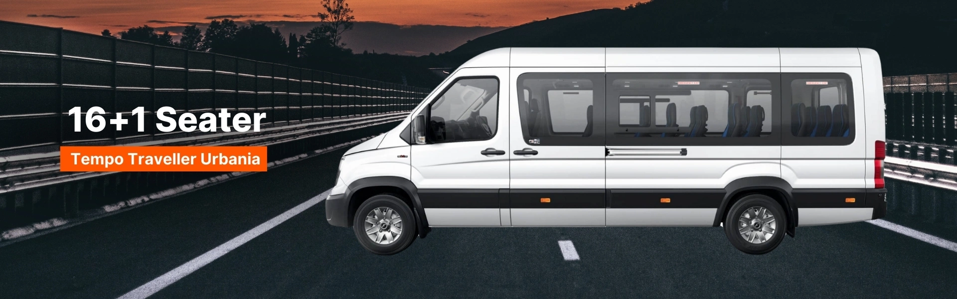 17 Seater Urbania Tempo Traveller