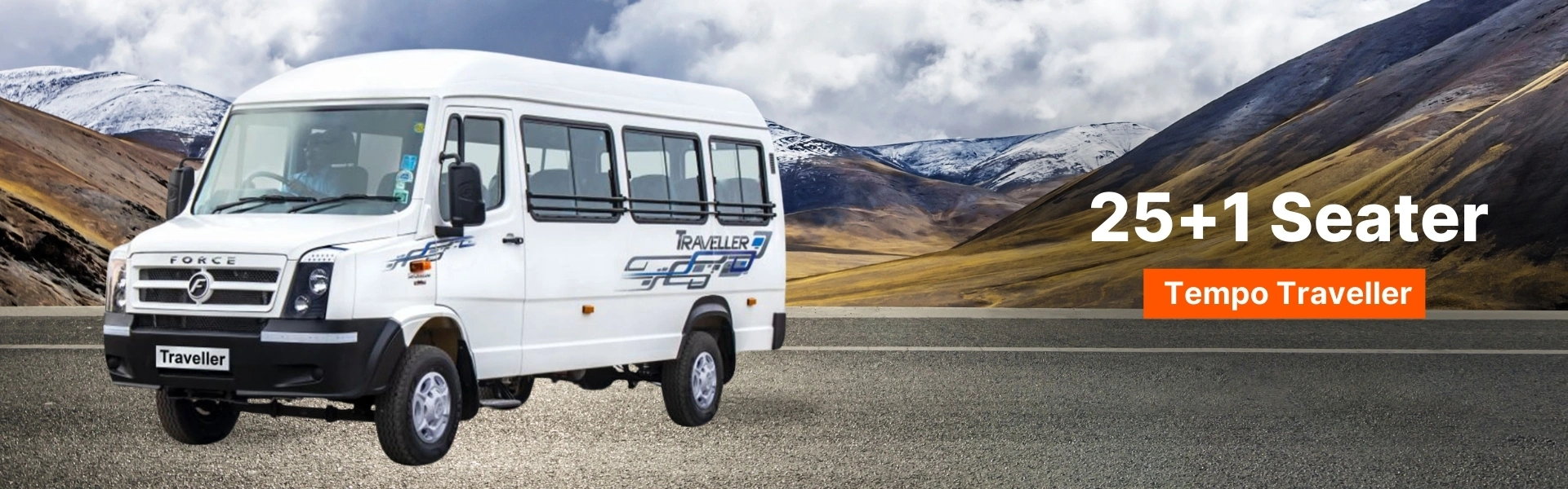 25 Seater Tempo Traveller