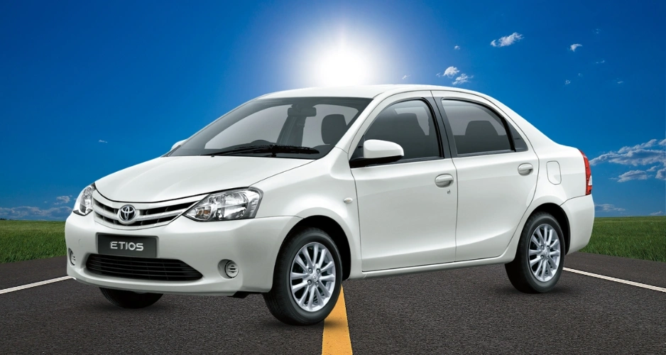 Toyota Etios Taxi in Udaipur