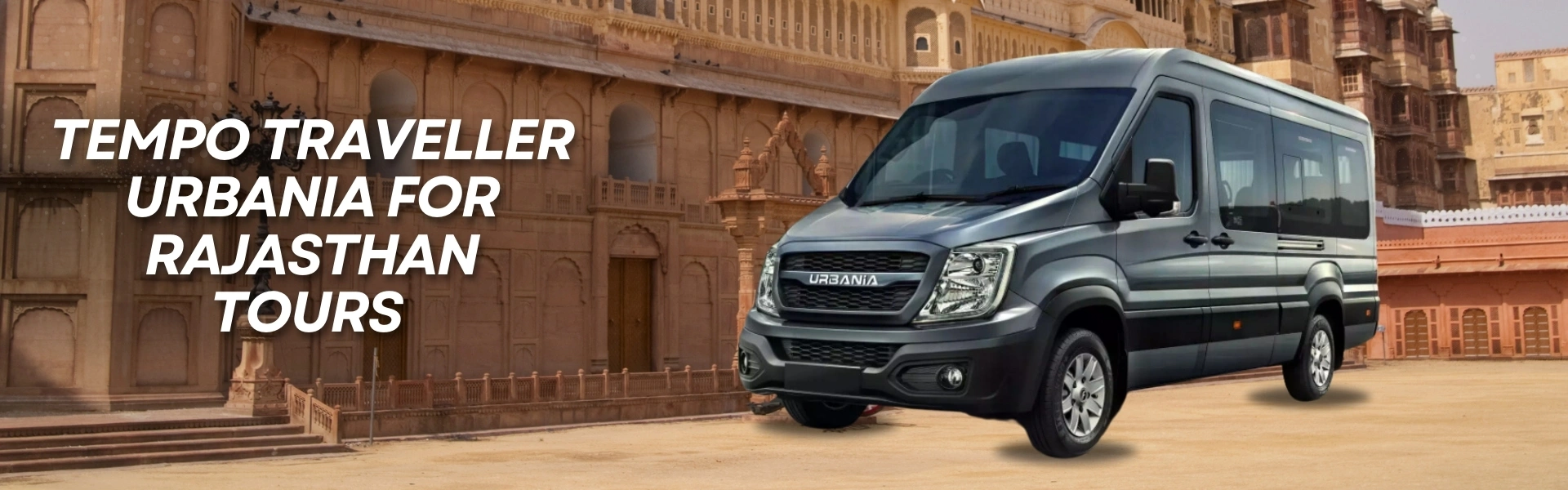 Urbania Tempo Traveler in Rajasthan